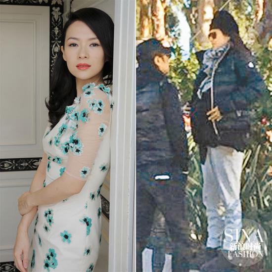章子怡懷孕后，這帽子戴的也太奇特
