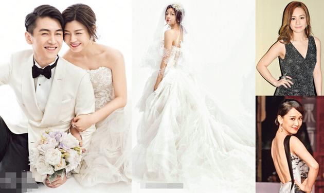 陳曉與陳妍希今天舉行婚禮，展開人生新一頁。
