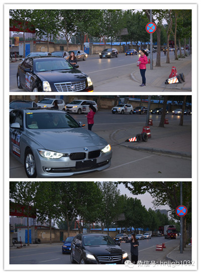 七點(diǎn)二十左右，43輛車(chē)分批駛?cè)電W斯卡汽車(chē)影院并領(lǐng)取電影票。