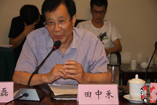 原文聯(lián)主席、作家協(xié)會主席田中禾