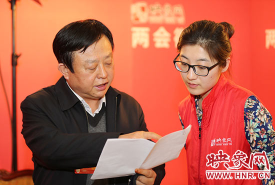 全國(guó)人大代表喬彬接受映象網(wǎng)采訪。