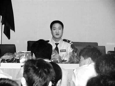原夏縣公安局長(zhǎng)孫宏軍資料圖。他涉嫌違紀(jì)違法目前被調(diào)查。