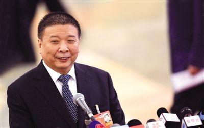 國土資源部部長姜大明。新華社記者