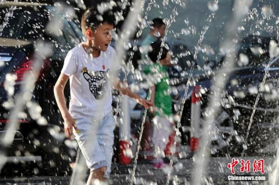 山西太原最高溫度達到36℃。