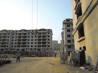 　適園雅居小區(qū)，已建起13棟住宅樓。