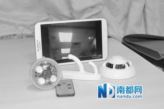 香港民建聯(lián)從市面購買到的偷拍儀器。