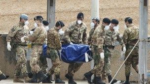 意大利海軍相信他們將發(fā)現(xiàn)更多海難死者。