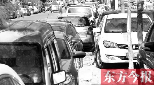 鄭州停車位緊張，給愛車找個車位每天都在考驗著車主的智慧
