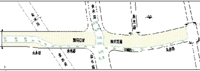 東西恢復(fù)雙向6車(chē)道，限高3.2米，限速30千米每小時(shí)