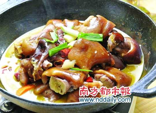臘豬腳跟鹵豬手、南乳豬手味道是完全不同的