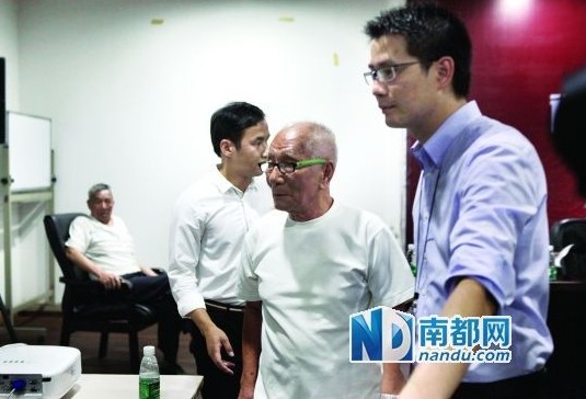 發(fā)布會現(xiàn)場，葉問兒子葉準(zhǔn)中途離場。