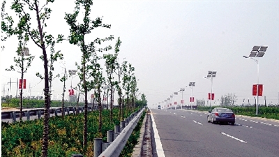 鄭新快速通道已建成通車。