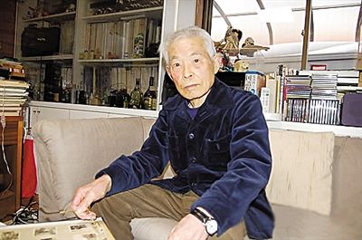 韓國媒體5月23日公布的日本老兵松本正義的圖片。他說，“感覺自己像一個(gè)戰(zhàn)犯，說這些事情（日軍侵略罪行）非常痛苦，但必須說出來?！? width=