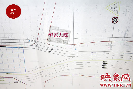 最新的設(shè)計圖紙上顯示，地鐵2號線東大街站臺的施工作業(yè)面，和之前相比，進(jìn)行了大范圍的壓縮。