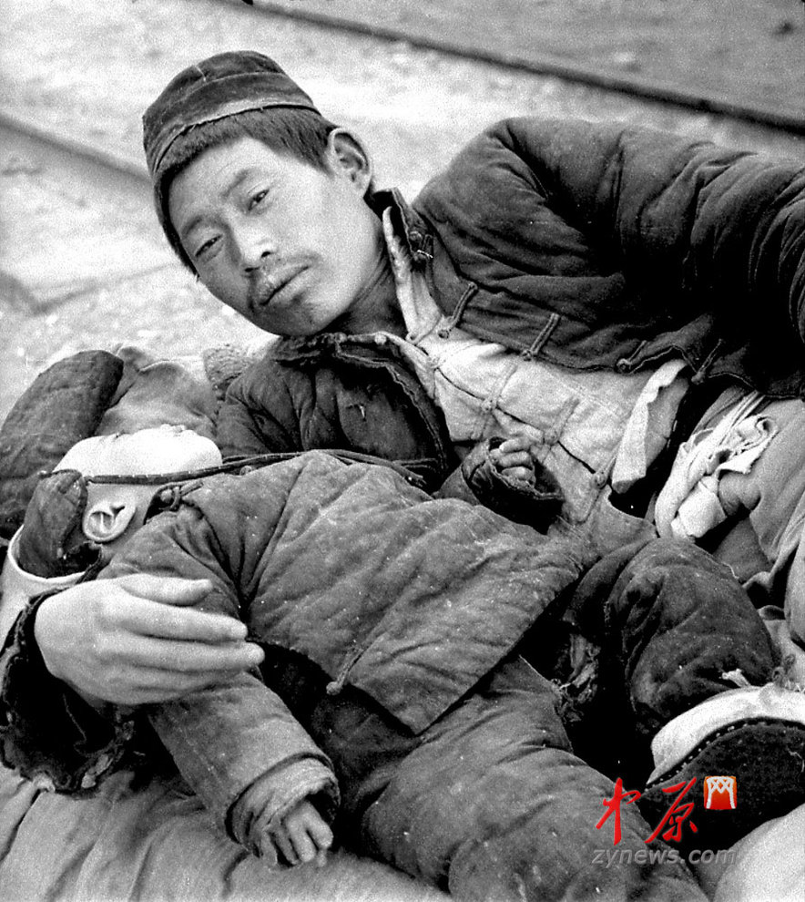 饑荒受災(zāi)者，父與子