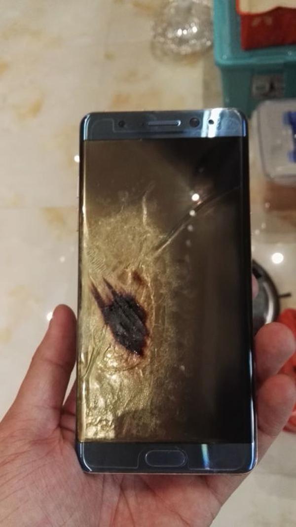 國行版三星Note 7也炸了？京東確認(rèn)這個訂單是真的