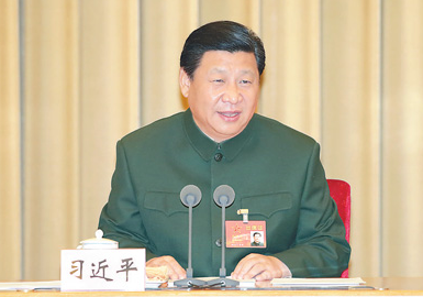 中央軍委改革工作會(huì)議11月24日至26日在京舉行。中共中央總書記、國(guó)家主席、中央軍委主席、中央軍委深化國(guó)防和軍隊(duì)改革領(lǐng)導(dǎo)小組組長(zhǎng)習(xí)近平出席會(huì)議并發(fā)表重要講話。 新華社記者 李剛攝