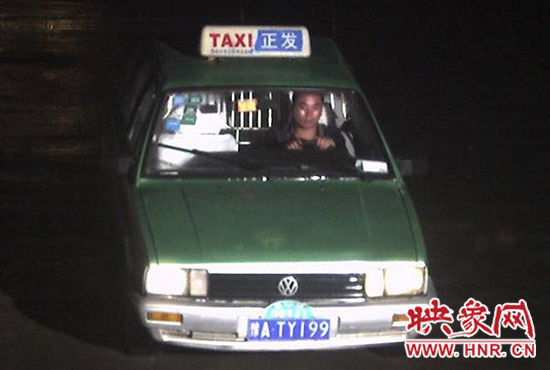 肇事嫌疑車輛及司機照片。