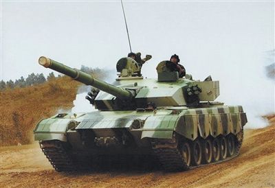 陸軍99改主戰(zhàn)坦克。