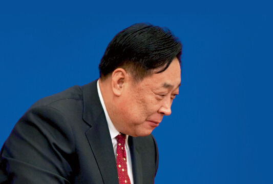 張力軍從環(huán)保部副部長(zhǎng)任上退休兩年多后，被中紀(jì)委宣布接受組織調(diào)查。資料圖