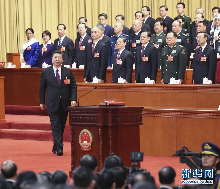 習(xí)近平當(dāng)選國家主席、中央軍委主席