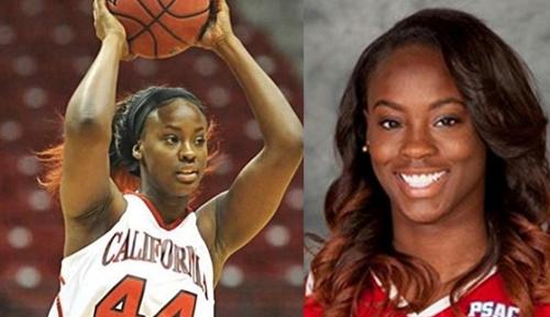 圖為加拿大籍女子籃球運(yùn)動員克拉克（Shanice Clark）。