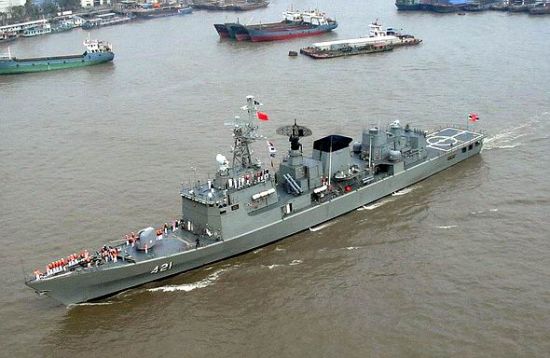 資料圖：中國(guó)為泰國(guó)建造的納萊頌恩級(jí)護(hù)衛(wèi)艦。