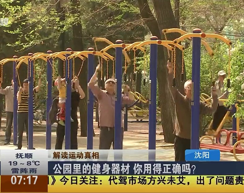 公園里的健身器材 你用得正確嗎？